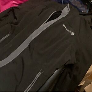 2 )Free Country Black and Gray Performance Jackets  with Reflective Trim.